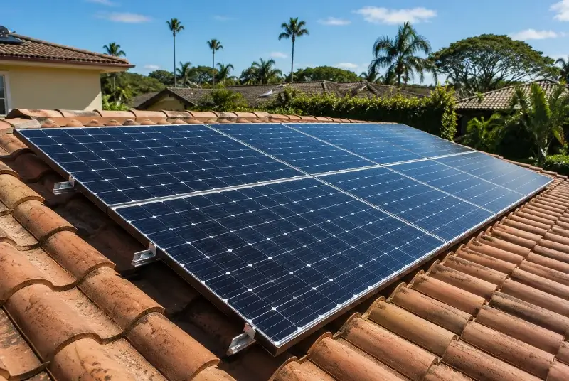 Installation de panneaux solaires à Mollans-sur-Ouvèze